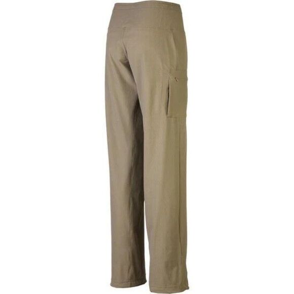 Mountain Hardwear Yuma Pants Womens‎ 12 Khaki Cargo Pocket Cinch Hem Outdoors - Picture 5 of 12